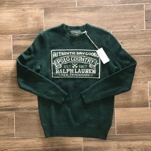 POLO Ralph Lauren Polo Country Wool Sweater NWT